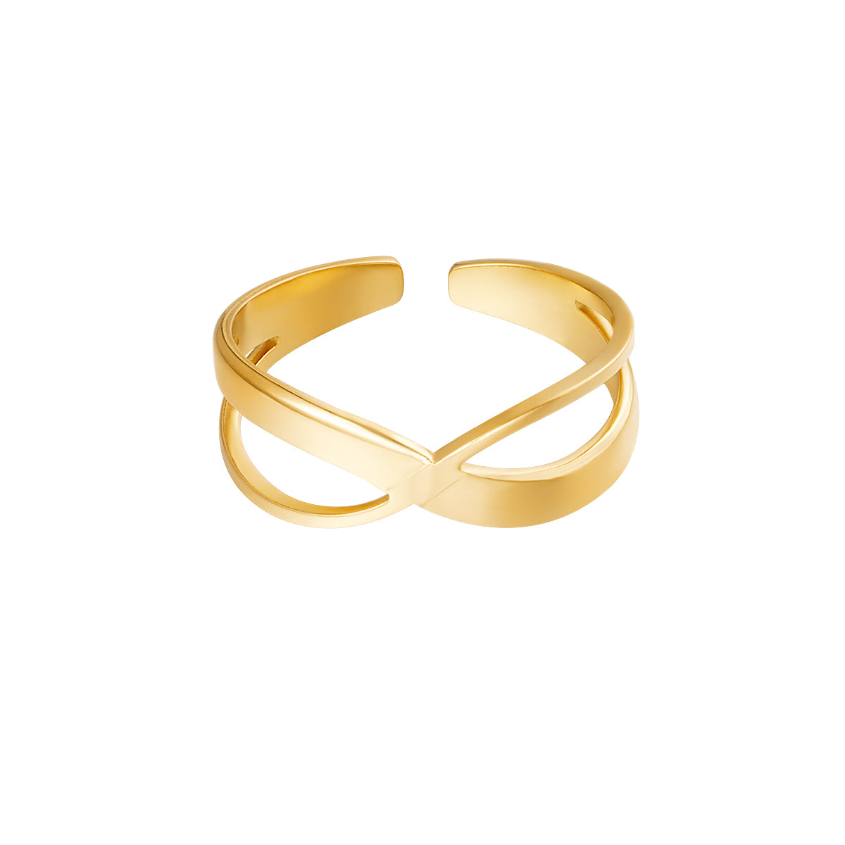 Twisted | Ring Goud