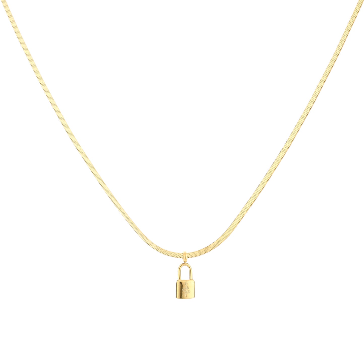 Flora | Ketting Goud